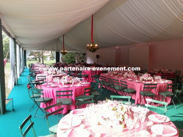 Tente réception mariage