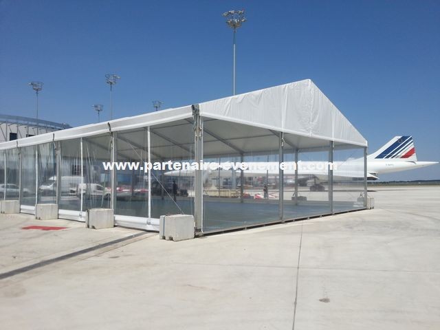 Structure 15 rideaux cristal