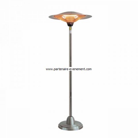 Parasol chauffant électrique